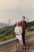 Czerwiec 1967, San Francisco, Stany Zjednoczone.
Zdzisław Najder z żoną Haliną.
Fot. NN, kolekcja Zdzisława Najdera, zbiory Ośrodka KARTA.