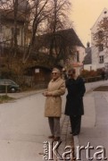 1986, brak miejsca.
Zdzisław Najder z Markiem Walickim na wycieczce.
Fot. NN, kolekcja Zdzisława Najdera, zbiory Ośrodka KARTA.