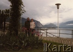 Prawdopodobnie 1984, prawdopodobnie Włochy.
Zdzisław Najder z żoną na wycieczce.
Fot. NN, kolekcja Zdzisława Najdera, zbiory Ośrodka KARTA.