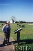 Prawdopodobnie wrzesień 2000, Manassas, Stany Zjednoczone.
Zdzisław Najder z żoną Haliną na wycieczce w Manassas National Battlefield Park.
Fot. NN, kolekcja Zdzisława Najdera, zbiory Ośrodka KARTA.
