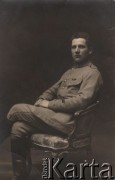 Ok. 1920, brak miejsca.
Portret amerykańskiego żołnierza.
Fot. NN, zbiory Ośrodka KARTA, udostępnił Tomisław Paciorek