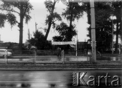 Sierpień 1980, Szczecin.
Strajk solidarnościowy - hasło 