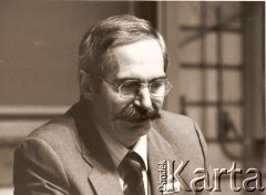 1982/1983, brak miejsca.
 Jerzy Milewski. 
 Fot. NN, zbiory Ośrodka KARTA, udostępniła Katarzyna Sławska
   
