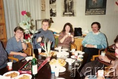 Maj 1989, Sztokholm, Szwecja.
 Spotkanie, którego celem było utworzenie Komitetu Obywatelskiego przed czerwcowymi wyborami w 1989.
 Fot. NN, zbiory Ośrodka KARTA, udostępniła Katarzyna Sławska
   
