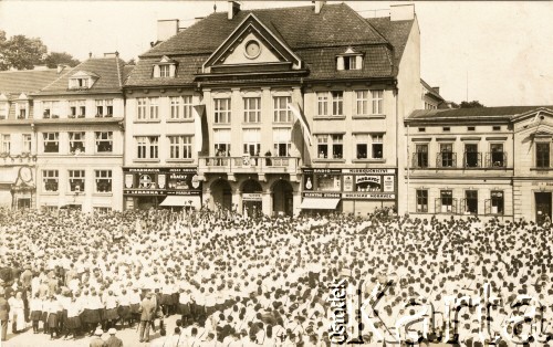 1929, Orłowa (Orlova), Zaolzie, Czechosłowacja.
Krajowy Zlot Towarzystw Gimnastycznych 