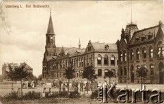 1915, Bogumin (Orderberg), Zaolzie.
Fragment miasta.
Fot. NN, zbiory Ośrodka KARTA, udostępnił Władysław Owczarzy