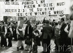 12.05.1981, Warszawa, Polska.
NSZZ 