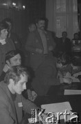 16-18 marca 1981, Bydgoszcz, Polska.
Okupacja siedziby Wojewódzkiego Komitetu Zjednoczonego Stronnictwa Ludowego (ZSL) przez rolników z 
