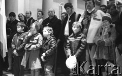 8.03.1981, Poznań, Polska
Msza św. w kościele Dominikanów przed rozpoczęciem zjazdu zjednoczeniowego NSZZ RI 