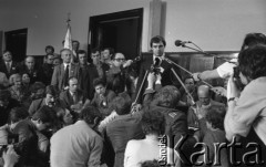 12.05.1981, Warszawa, Polska.
Rozprawa sądowa w sprawie rejestracji NSZZ 