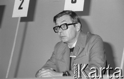 Czerwiec 1981, Warszawa, Polska.
I Walne Zebranie Delegatów NSZZ 