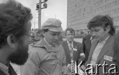 Czerwiec 1981, Warszawa, Polska.
Zakłady Mechaniczne im. Marcelego Nowotki, spotkanie delegatów NSZZ 