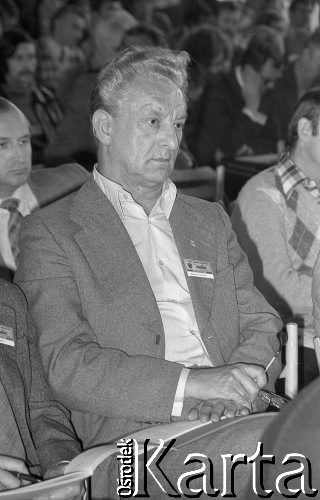 Czerwiec 1981, Warszawa, Polska.
Zakłady Mechaniczne im. Marcelego Nowotki, spotkanie delegatów NSZZ 