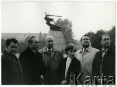 1974, Warszawa, Polska.
Elżbieta Jędrych-Pordes, dziennikarka tygodnika 