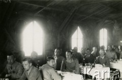 24.12.1940, Aleksandria, Egipt.
Wigilia w Samodzielnej Brygadzie Strzelców Karpackich. Oryginalny podpis na odwrocie fotografii: 