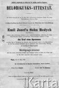 28.03.1898, Ryga, Rosja
Dokument w języku niemieckim potwierdzający otrzymanie dyplomu z wyróżnieniem przez Emila Karola Redycha na Politechnice w Rydze 28 marca 1898 roku.
Fot. zbiory Ośrodka KARTA, udostępniła Elżbieta Sławikowska
