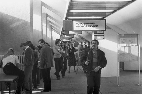 7.10.1981, Gdańsk, Polska..
Obrady I Krajowego Zjazdu Delegatów NSZZ 