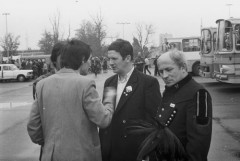 1.10.1981, Gdańsk, Polska..
Obrady I Krajowego Zjazdu Delegatów NSZZ 