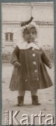 Ok. 1904, Moskwa, Rosja.
Zofia Klukowska (1902-1944), córka Eufrozyny i Juliana Klukowskiego.
Fot. NN, zbiory Ośrodka KARTA, udostępniła Joanna Majewska