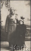 Ok. 1910, brak miejsca.
Eufrozyna Klukowska z bratem Konradem Osadczym, który zginął w Karpatach w 1916 roku.
Fot. NN, zbiory Ośrodka KARTA, udostępniła Joanna Majewska