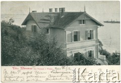 Ok. 1900, okolice Volosca, Chorwacja, Austro-Węgry.
Oryginalny podpis pocztówki: 