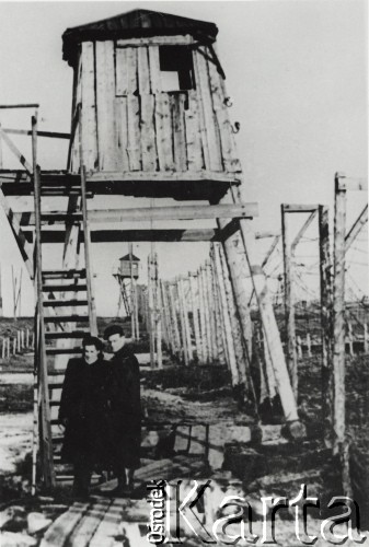 1956, Workuta, Komi ASRR, ZSRR.
Natalia Odyńska i Olgierd Zarzycki w 