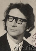 Lata 70-te, Polska.
Portret Michała Muzyczki - prawnika, syna pułkownika Ludwika 