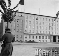 Wrzesień 1939, Gdynia, Polska.
Budynek Zarządu Miasta.
Fot. Hugo Jager, zdjęcia z albumu 