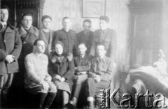 31.12.1943 - 01.01.1944, Kiemieliszki, Wileńskie woj., Wileńsko-Trocki pow.
Grupa żołnierzy AK, członków grupy 