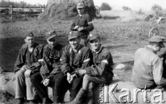 14.07.1944, Ciechanowiszki, pow. Wileńsko-Trocki.
Oddział partyzancki Bazy z Kedywu Komendy Okręgu Wileńskiego AK w czasie akcji 