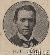 Początek XX w., brak miejsca.
Portret H. C. Clarka.
Fot. NN, zbiory Ośrodka Karta, udostępniło Warszawskie Towarzystwo Cyklistów (WTC).