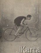 Początek XX wieku, brak miejsca.
Édouard de Nié Port (Nieuport).
Fot. NN, zbiory Ośrodka Karta, udostępniło Warszawskie Towarzystwo Cyklistów (WTC).