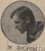 Początek XX wieku, brak miejsca.
W. DeCardy- portret.
Fot. NN, zbiory Ośrodka Karta, udostępniło Warszawskie Towarzystwo Cyklistów (WTC).