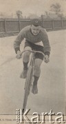 Początek XX wieku, brak miejsca.
Cyklista brytyjski Arthur-Adalbert Chase.
Fot. NN, zbiory Ośrodka Karta, udostępniło Warszawskie Towarzystwo Cyklistów (WTC).