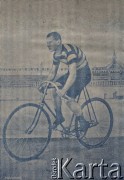 Początek XX wieku , brak miejsca.
A.B. Pogożew na rowerze.
Fot. NN, zbiory Ośrodka Karta, udostępniło Warszawskie Towarzystwo Cyklistów (WTC).