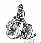 XIX wiek, brak miejsca.
Rower typu 