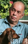 1996, Warszawa, Polska.
Jacek Kuroń w swoim domu.
Fot. Wojciech Druszcz, zbiory Ośrodka KARTA