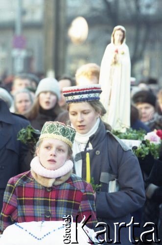 1991, Wilno, Litwa.
Procesja.
Fot. Wojciech Druszcz, zbiory Ośrodka KARTA