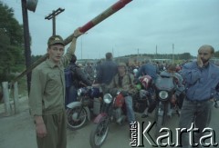 Wrzesień 1991, Lazdijai, Litwa.
Przejście graniczne z Polską kilka dni po uznaniu przez Związek Radziecki niepodległości Litwy.
Fot. Wojciech Druszcz, zbiory Ośrodka KARTA