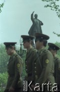 1991, Wilno, Polska.
Pomnik Lenina zdemontowany 23 sierpnia 1991 roku.
Fot. Wojciech Druszcz, zbiory Ośrodka KARTA