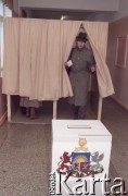 3.03.1991, Łotwa.
Referendum, w którym mieszkańcy państwa zdecydowali o niepodległości Łotwy.
Fot. Wojciech Druszcz, zbiory Ośrodka KARTA
