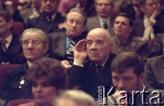 1991, Ryga, Łotwa.
Zebranie łotewskich komunistów.
Fot. Wojciech Druszcz, zbiory Ośrodka KARTA