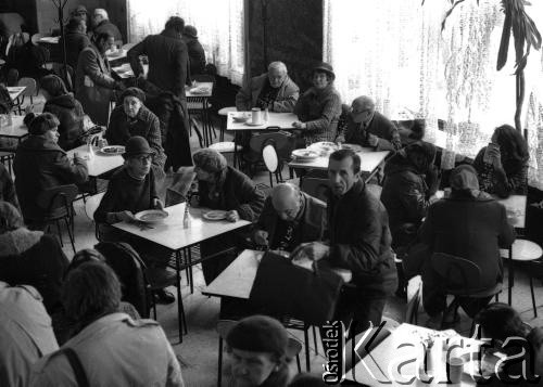 1978, Warszawa, Polska. 
Bar mleczny.
Fot. Wojciech Druszcz, zbiory Ośrodka KARTA