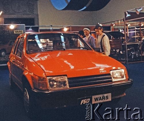 1981, Warszawa, Polska.
Prezentacja w Pałacu Kultury i Nauki prototypu samochodu osobowego  