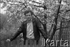 Kwiecień 1989, Gdańsk, Polska.
Bogdan Lis, kandydat Komitetu Obywatelskiego 