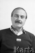 Maj 1989, Polska.
Krzysztof Dowgiałło, kandydat Komitetu Obywatelskiego 