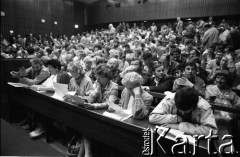 Maj 1989, Gdańsk (?), Polska.
Spotkanie mężów zaufania Komitetu Obywatelskiego 