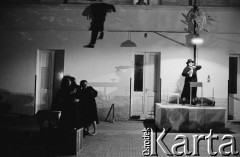 1986, Castelsardo, Sardynia, Włochy.
Spektakl Teatru Ósmego Dnia 