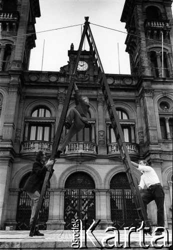 1992, San Sebastian, Kraj Basków, Hiszpania.
Spektakl plenerowy Teatru Ósmego Dnia 