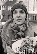 1979, Poznań, Polska.
Aktorka Teatru Ósmego Dnia Ewa Wójciak.
Fot. Joanna Helander, zbiory Ośrodka KARTA